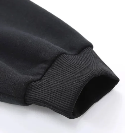 cotton hoodie derby cuff inkbuz