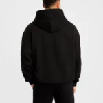 black oversize hoodie inkbuz