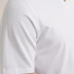 v neck t shirt side pose inkbuz